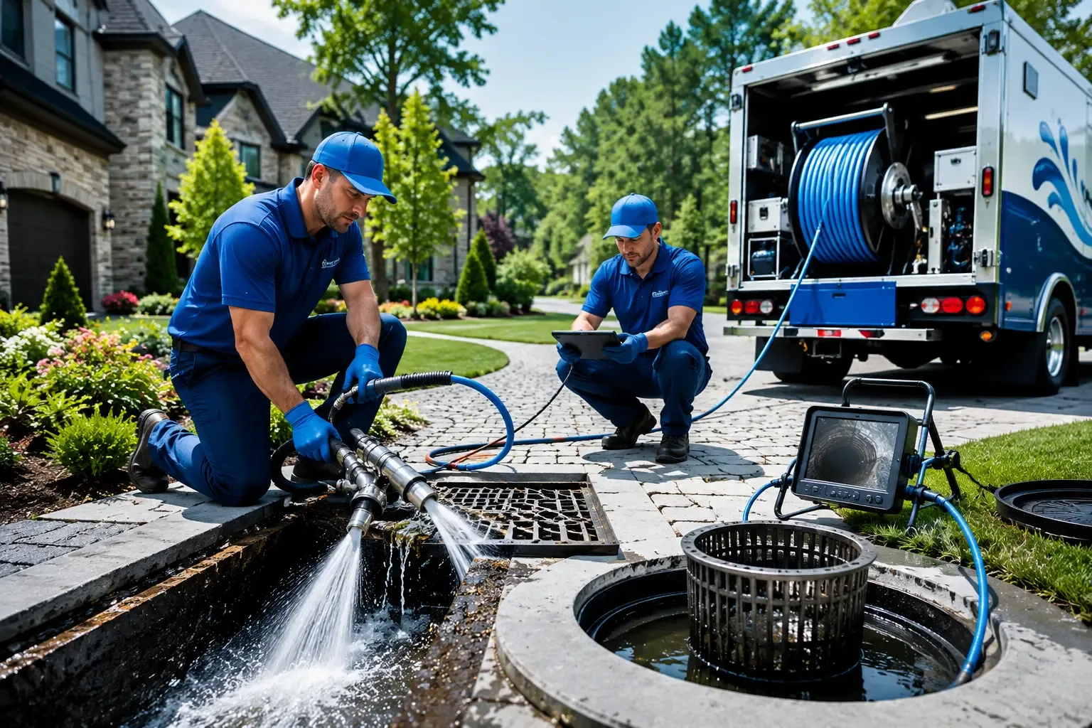 Local outdoor drain cleaning professionals in Hope, NJ
