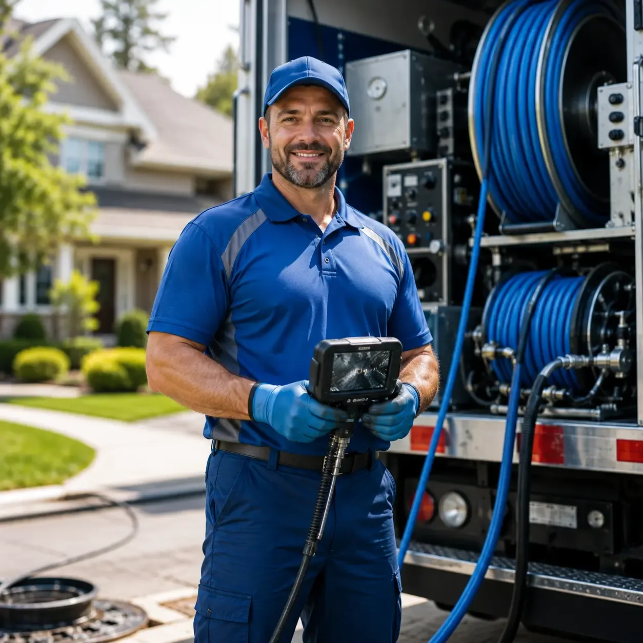 Local outdoor drain cleaning specialists in Hope, NJ